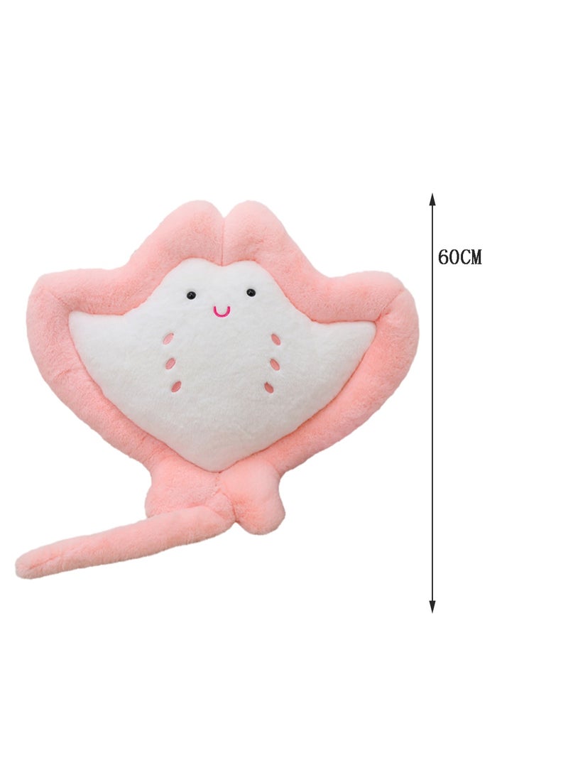 60 CM Cute Cartoon Marine Animals Plush Toy Soft Stuffed Doll For Girls And Boys All Ages Gift（Pink） - Image 2